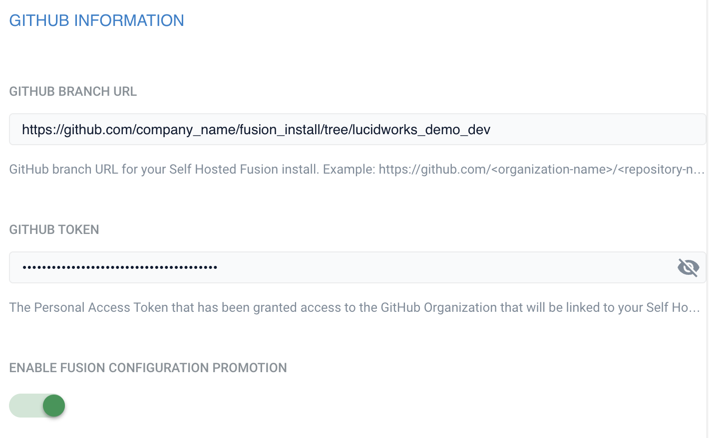 GitHub information